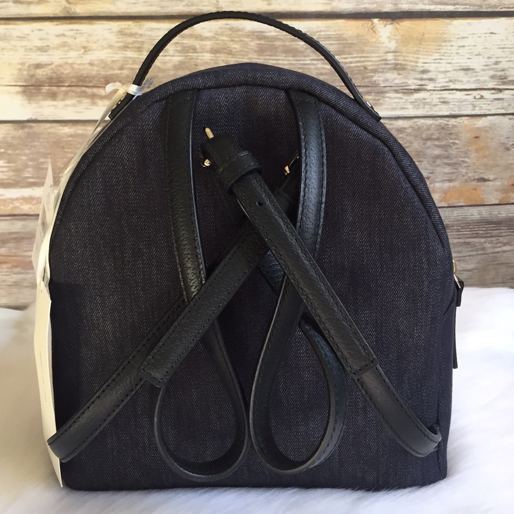 Kate spade denim poppy Sammi grove Street backpack - Picture 3 of 8